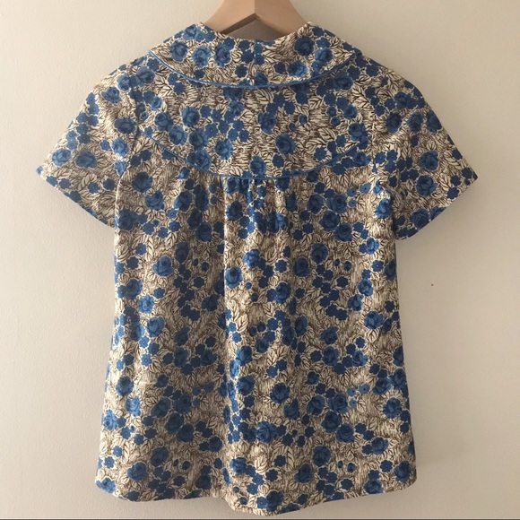 Blue Rose Blouse - Picture 3 of 4